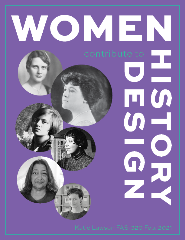 Cover for Women Contribute to Design History