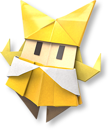 Image of the character Olivia from Paper Mario: Origami King