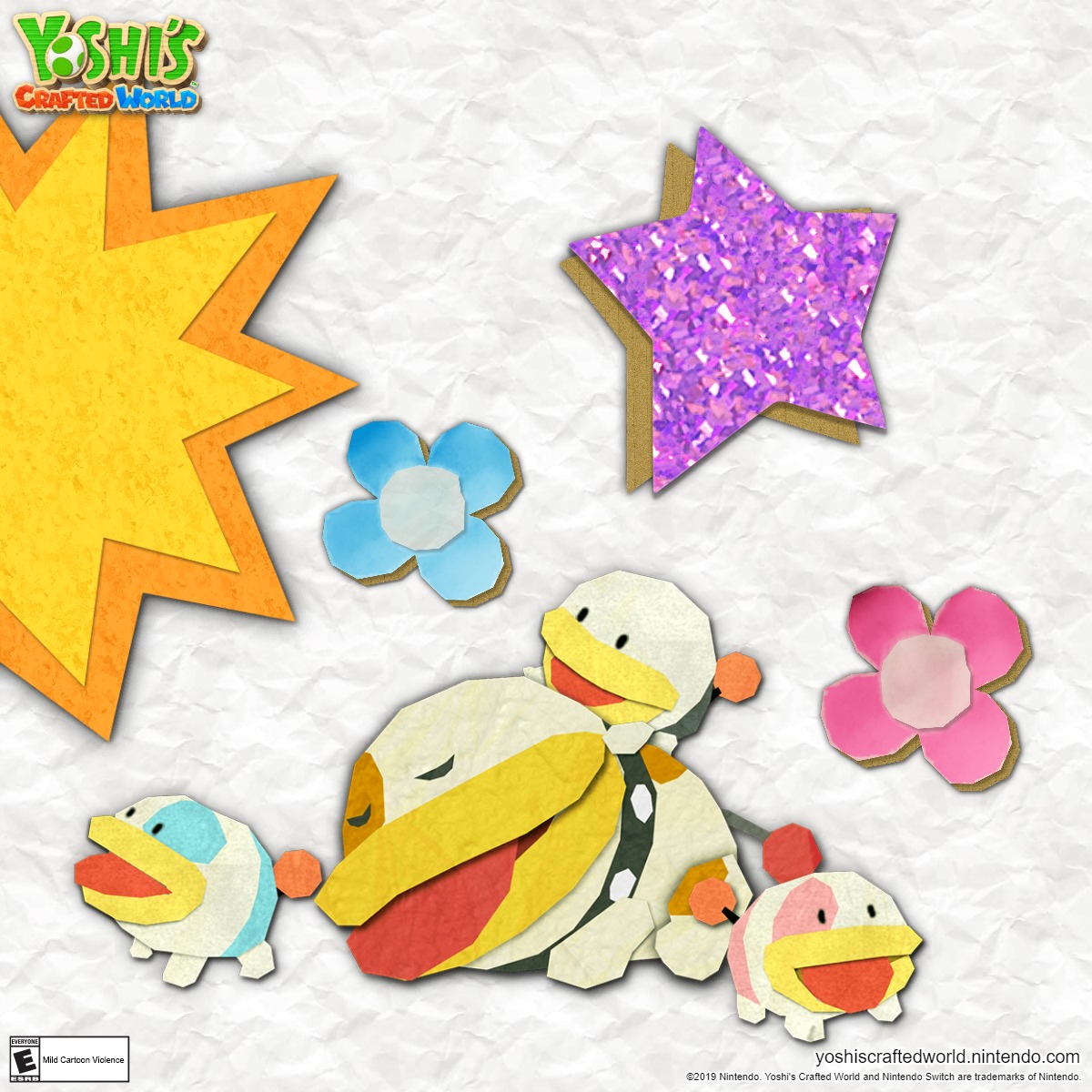 sleeping and playing poochy pup characters